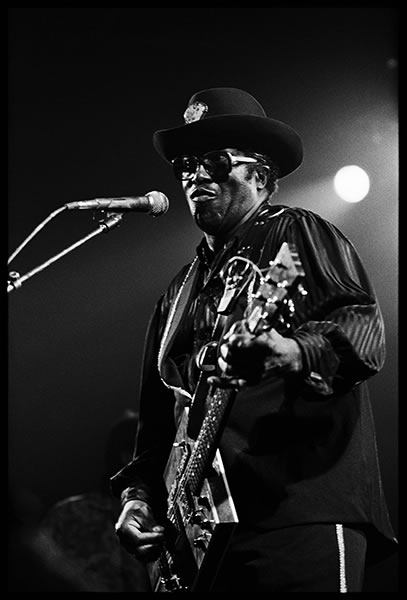 Bo Diddley, Lyceum, London, 1980's