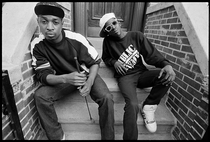 Public Enemy, New York, 1980's